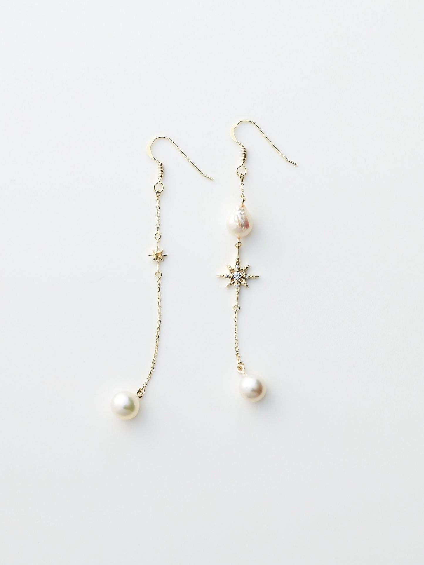 「明け方の流れ星」 8.5~9mm ホワイト