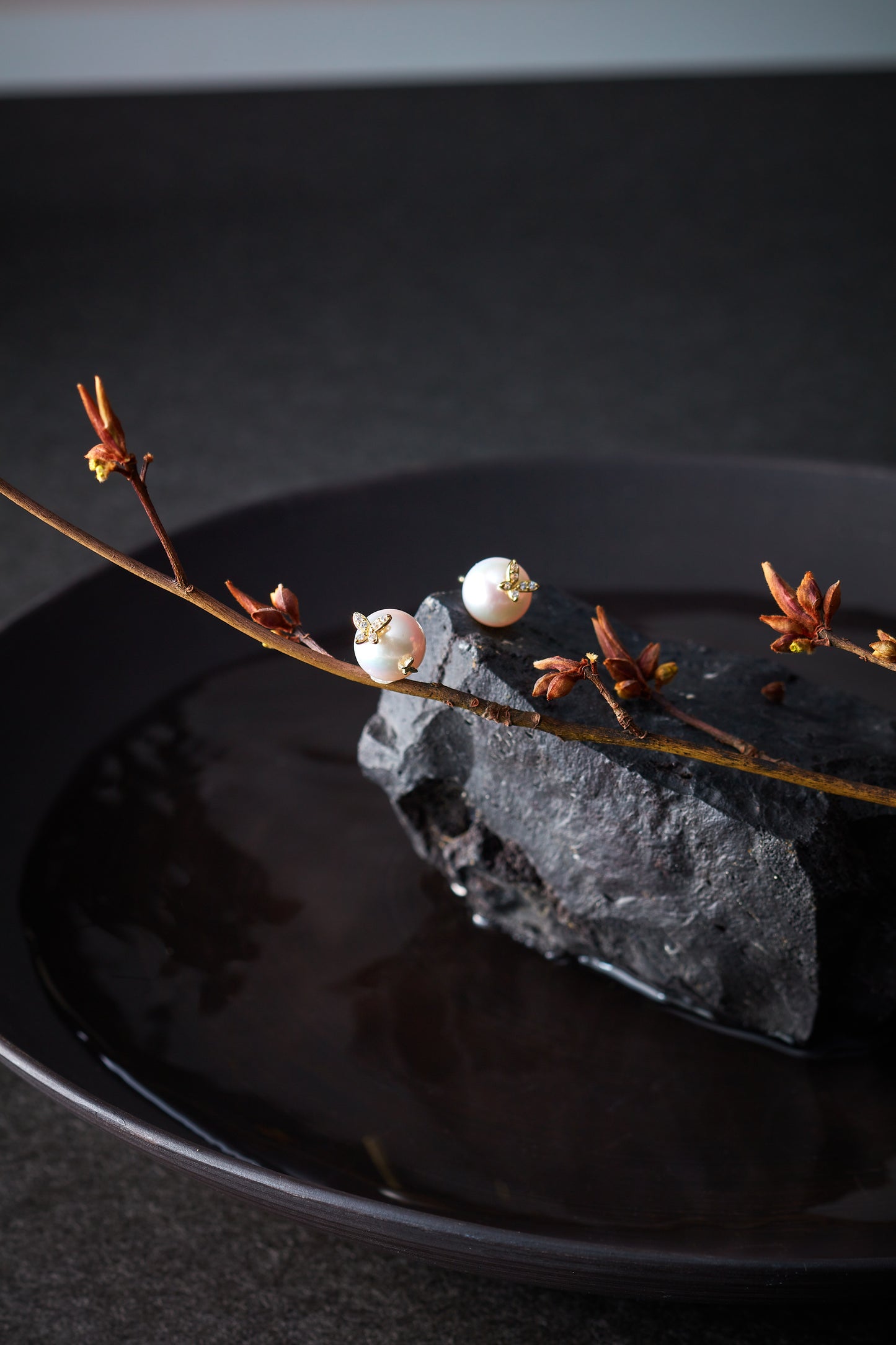 「自由奔放」 8.5~9mm ピンク