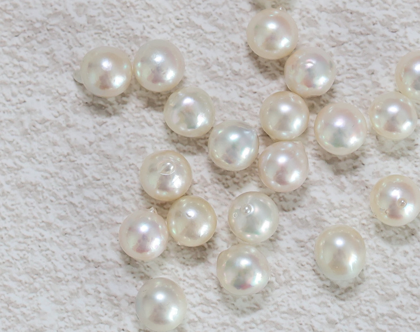 「明け方の流れ星」 8.5~9mm ホワイト