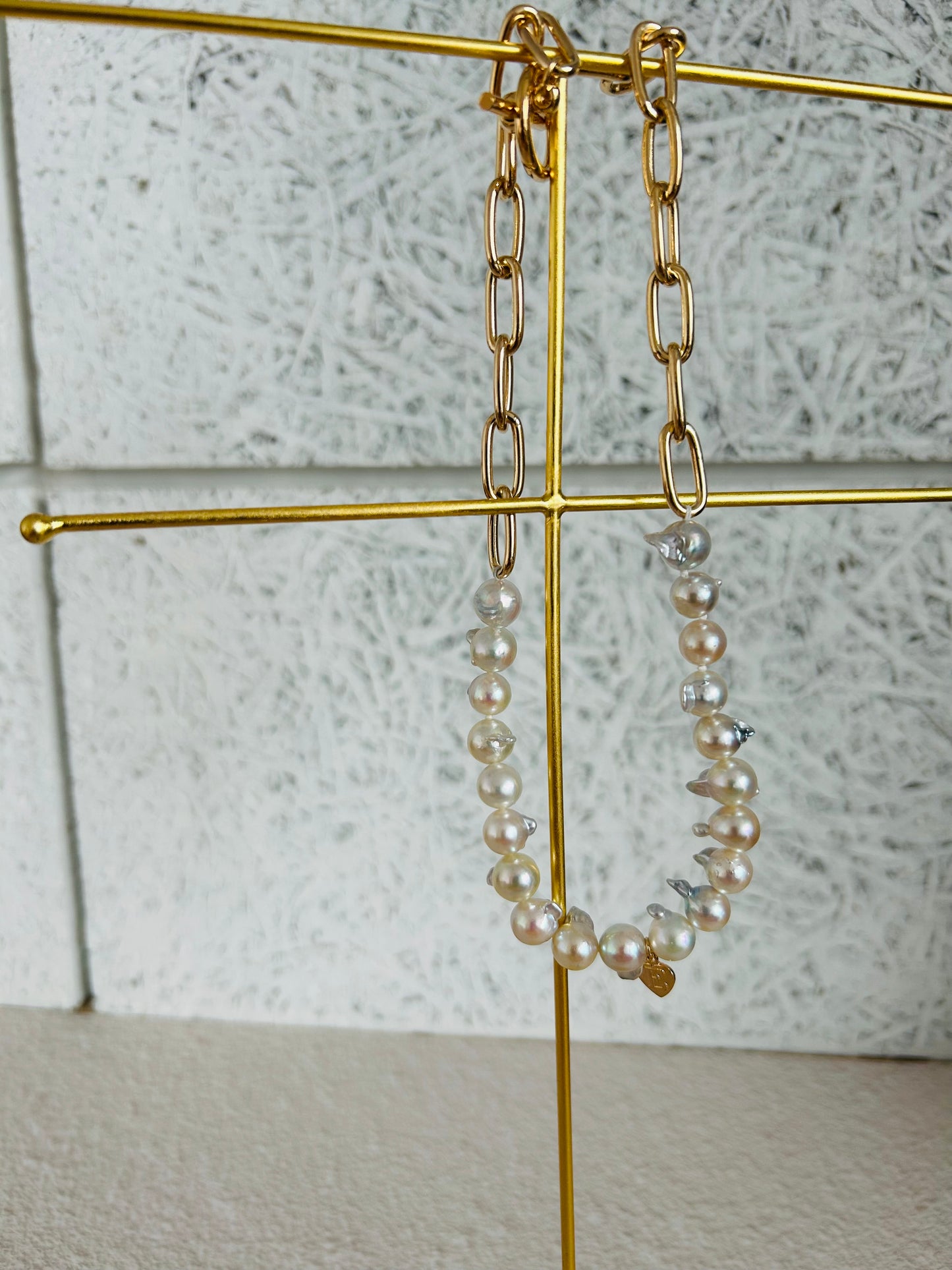 「あなたが知らない私」 7.5~9mm ナチュラルブルースーパーバロック